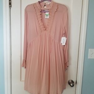 Skylar and Jade Romantic Pink Dress